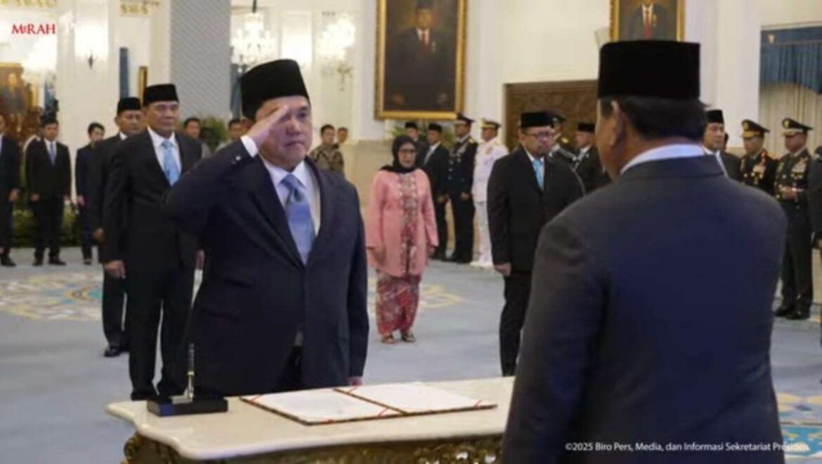 Erick Thohir Jadi Menpora, Bagaimana Posisinya di PSSI?