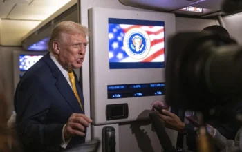 Kasus Jeffrey Epstein Jadi Sorotan Setelah Trump Semprot Jurnalis di Air Force One