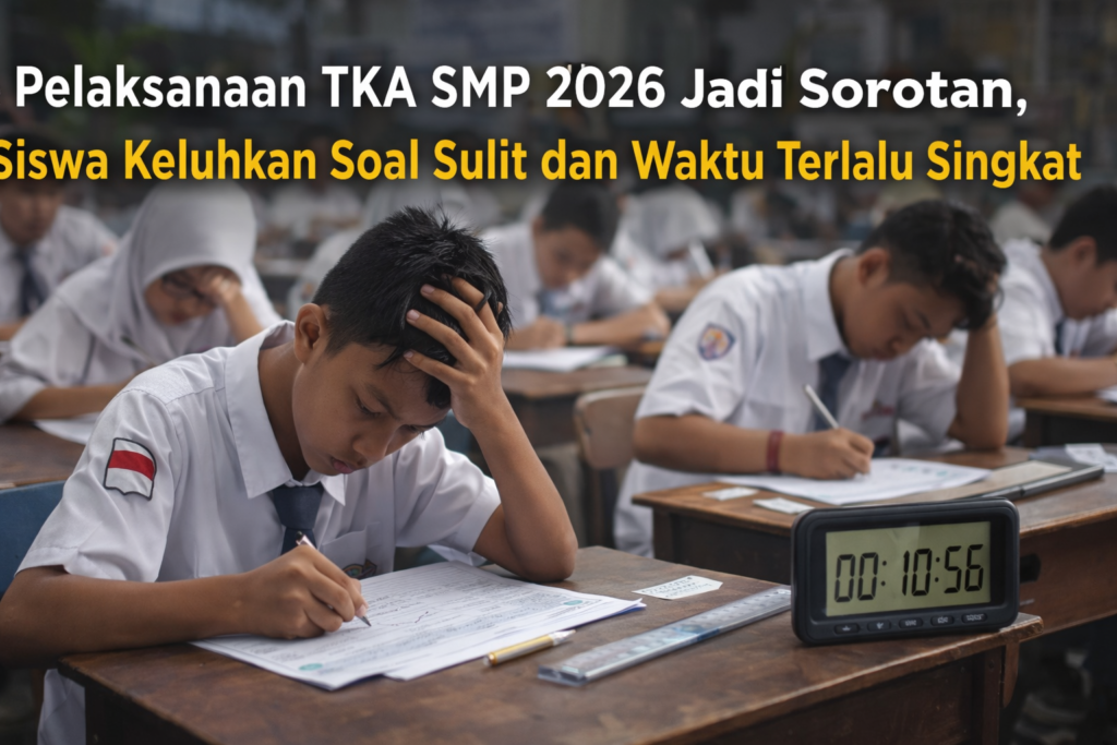 pelaksanaan TKA SMP 2026