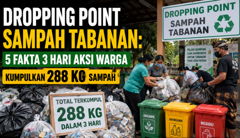 dropping point sampah Tabanan